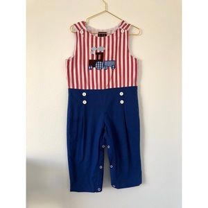 Lil Cactus Train Romper